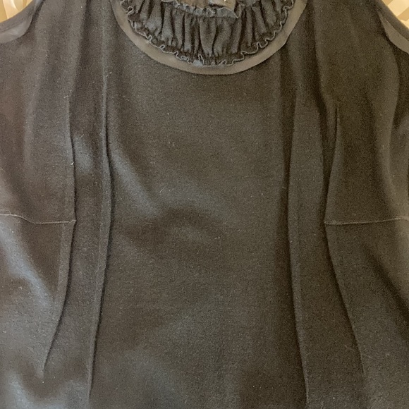 Banana Republic Monogram black wool racerback dress size 16 - Picture 8 of 13